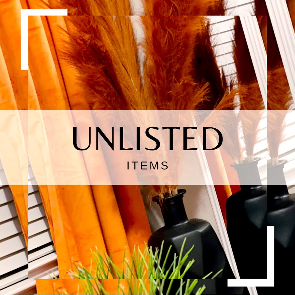 Unlisted Items